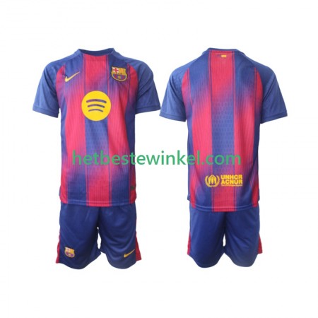 FC Barcelona Voetbalshirts Kind Thuis 2025-26